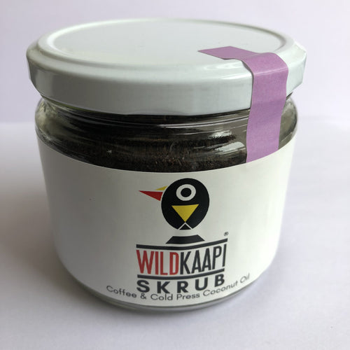 Wild Coffee Scrub Retail Jar 100g - Wild Kaapi